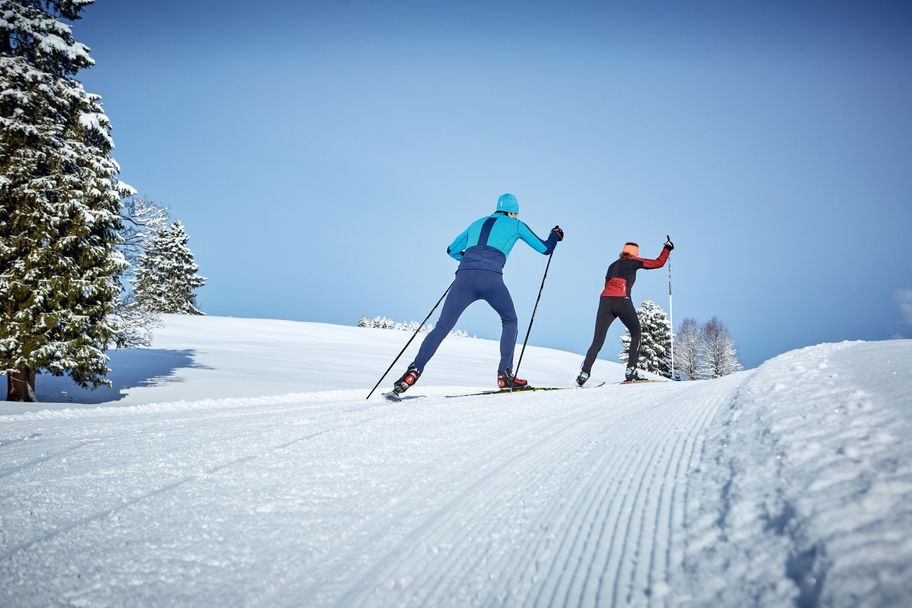 Winter Langlaufen im Allgäu