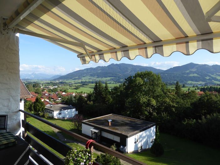 Herrlicher Bergblick