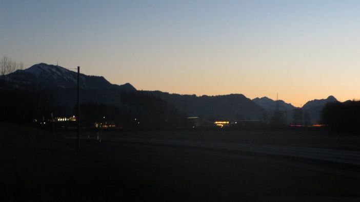 Grüntenblick von der Terrasse