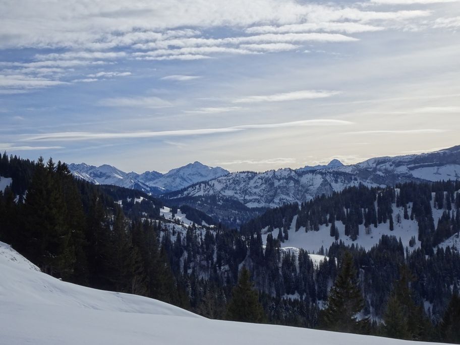Winterwanderung zur Oberen Mittelalpe