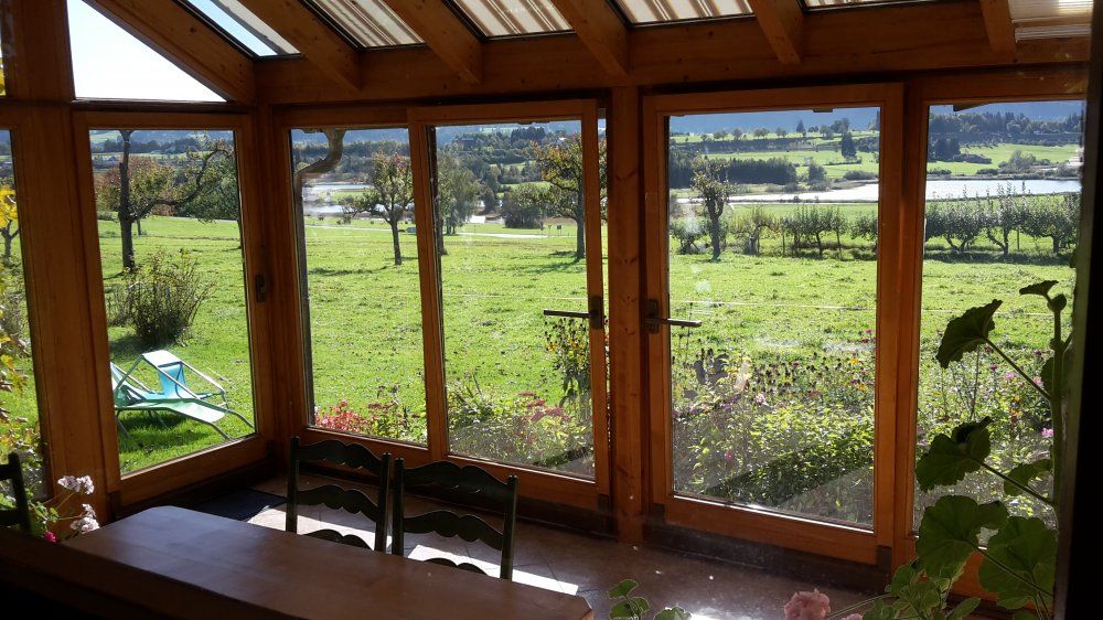 Ferienwohnung Seeblick - Wintergarten