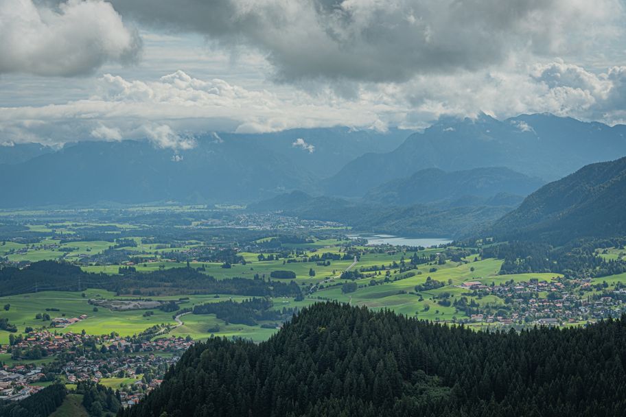 Blick auf Pfronten
