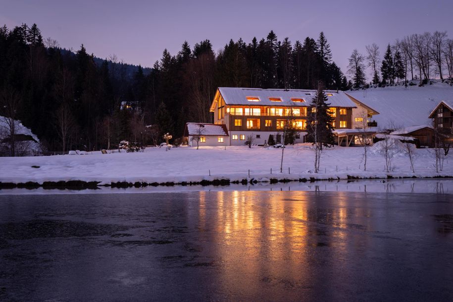 Eibele Chalets Obserstaufen im Winter