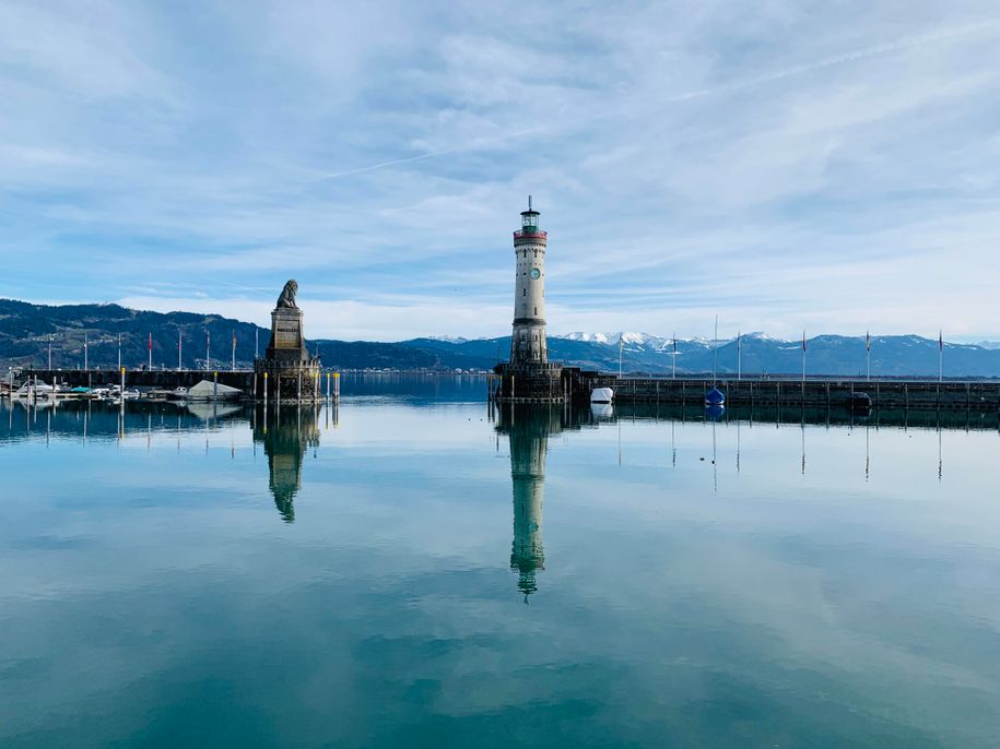 ... zum Bodensee und zurück mit der Bahn ...