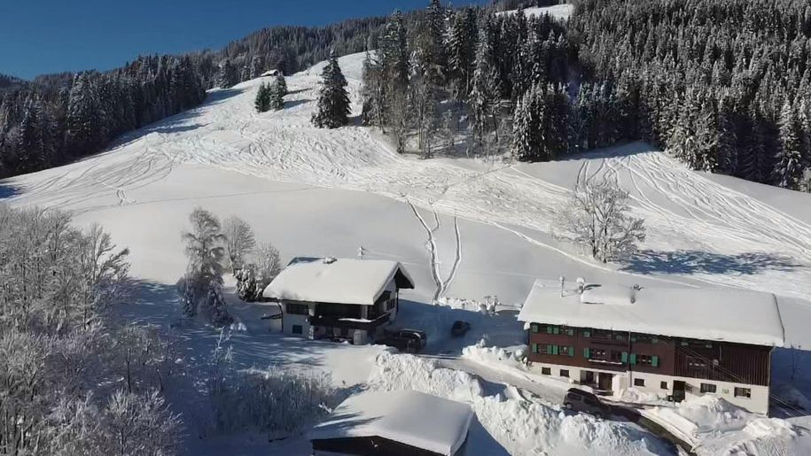 Unser Hof im Winter