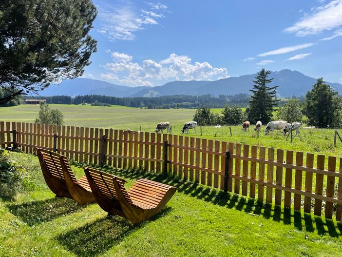 Blick vom Garten