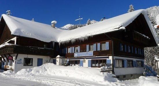 Nagelfluhaus Hirsch - Winter