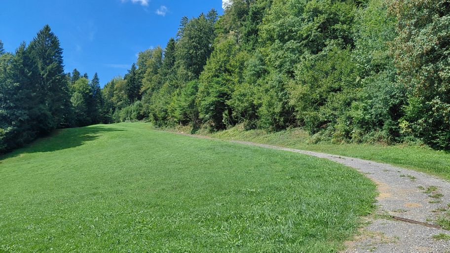 Weg Richtung Hermannsberg