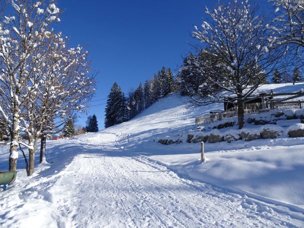 Mittelstation der Mittagbahn - Naturpark Nagelfluhkette