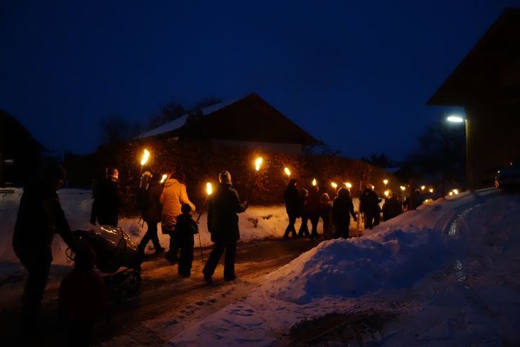 Fackelwanderung Wolperdinger Suche