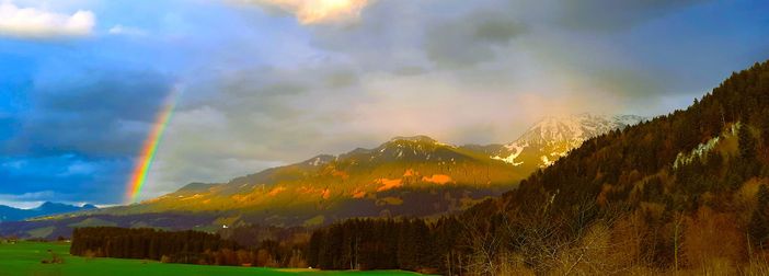 Blick von unserem Hof
