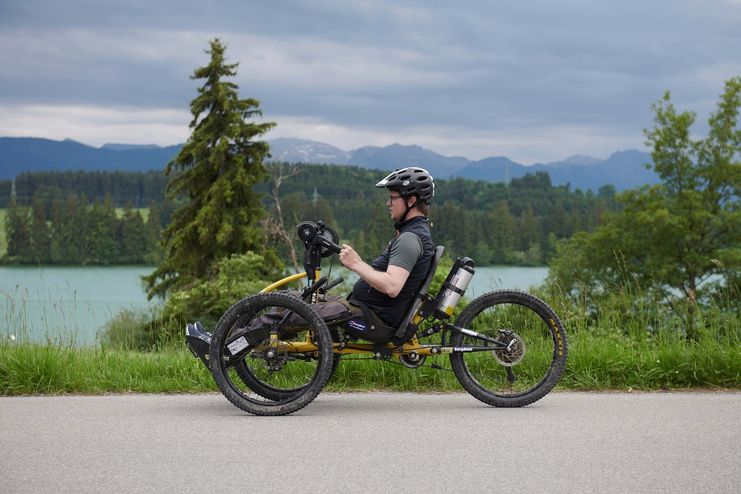 Barrierefrei Route - Handbikefahrer