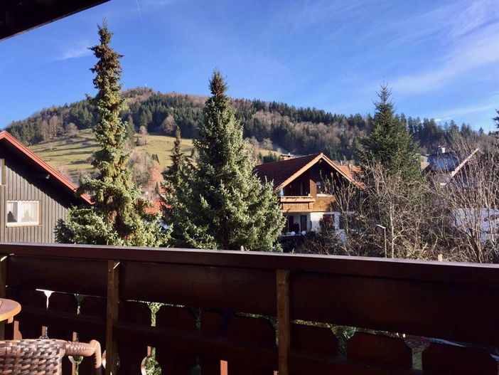 Blick auf den Staufen Balkon