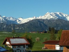 Blick vom Balkon