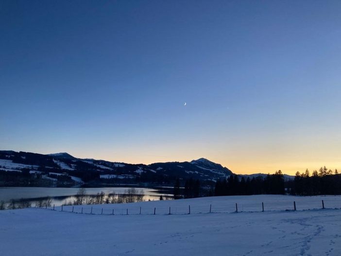 Winterlandschaft -
Umgebung Rottachsee & Grünten