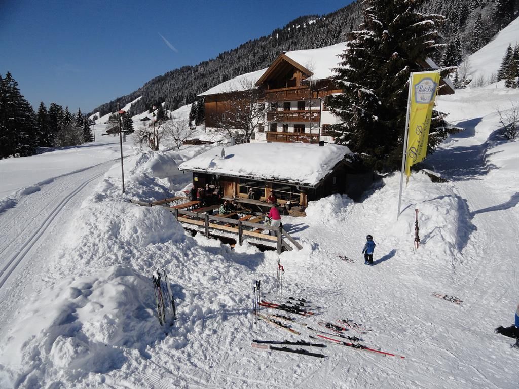 Ferienhof Almfrieden - auch Loipe direkt vorm Haus