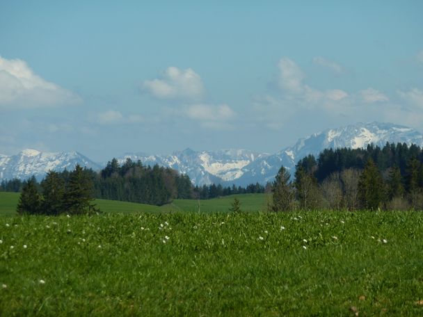 Wiesengänger Route der Wandertrilogie Allgäu - Etappe 20 -  Durach - Görisried