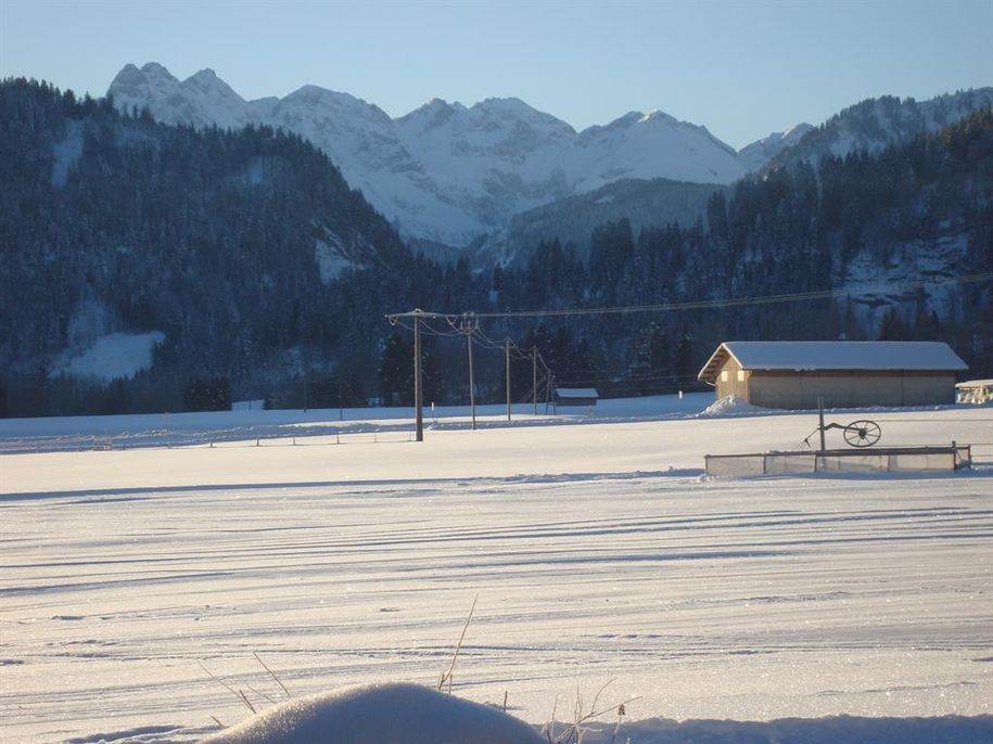 Blick vom Balkon