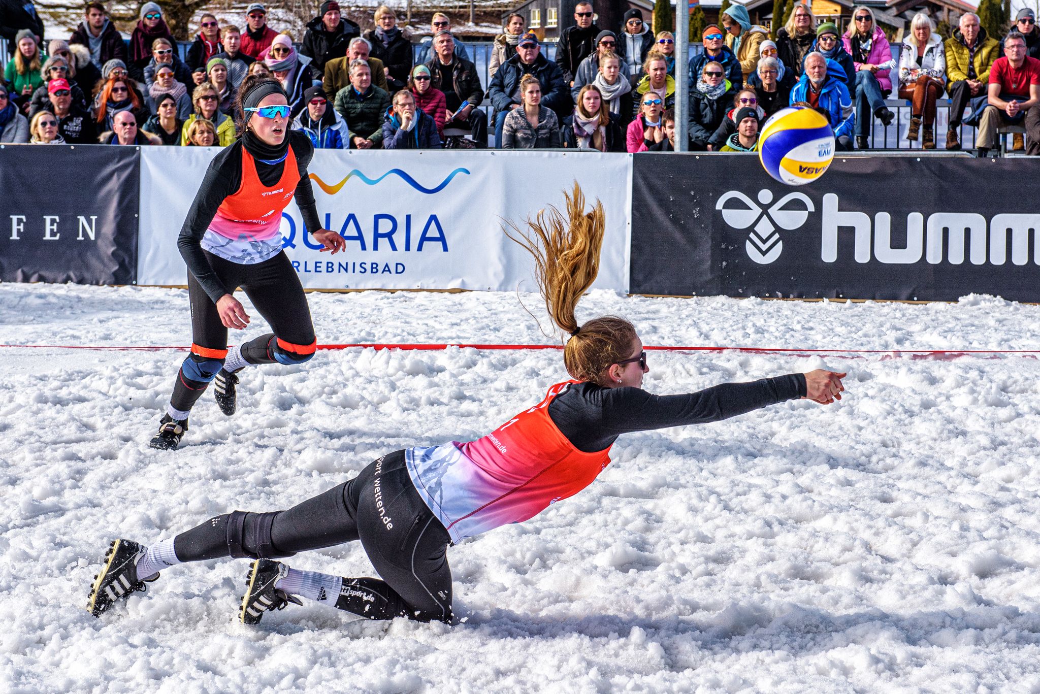 Deutsche Meisterschaften im Snowvolleyball in Oberstaufen Allgäu