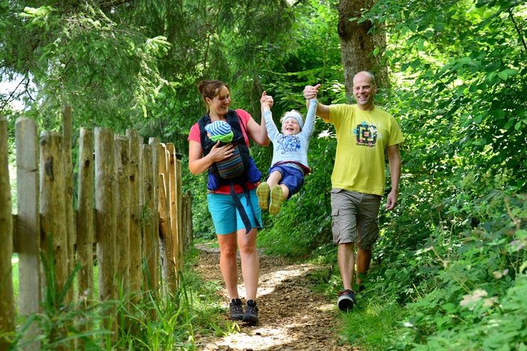 wandern auf dem Carl Hirnbeinweg