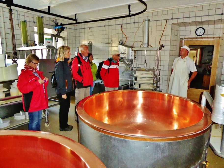 Führung in der Sennerei