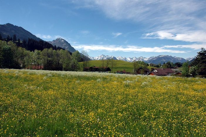 Allgäu Frühling - Zu Fuß oder per Fahrrad durchs b