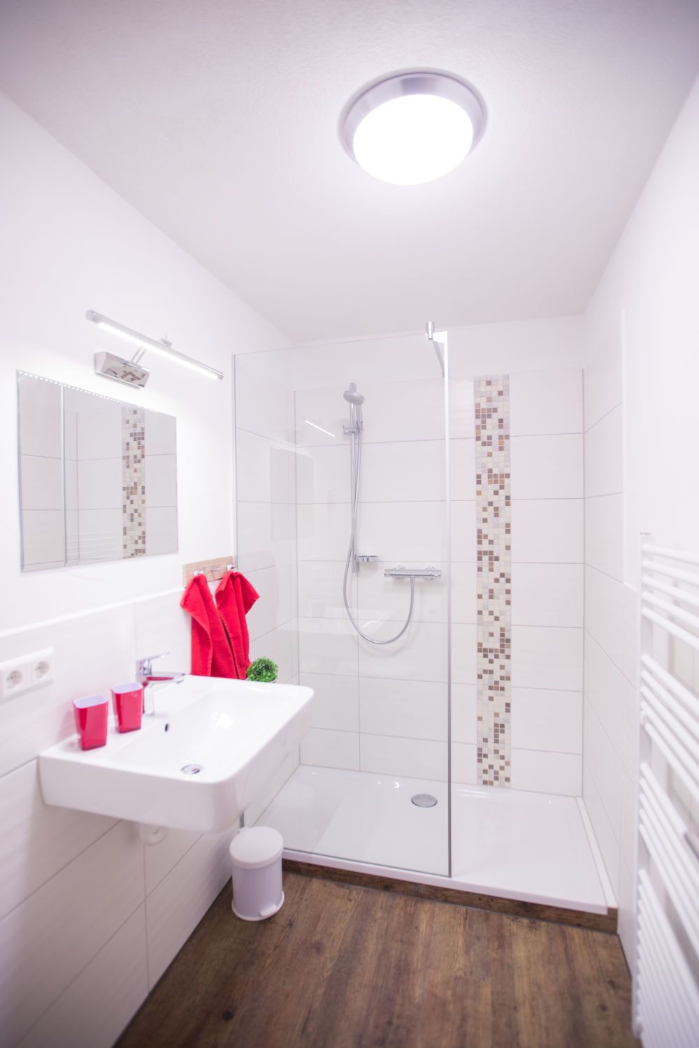 Alpenstyle1: 2. Bad mit großer Dusche und WC