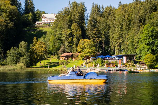 Am Naturbad Freibergsee