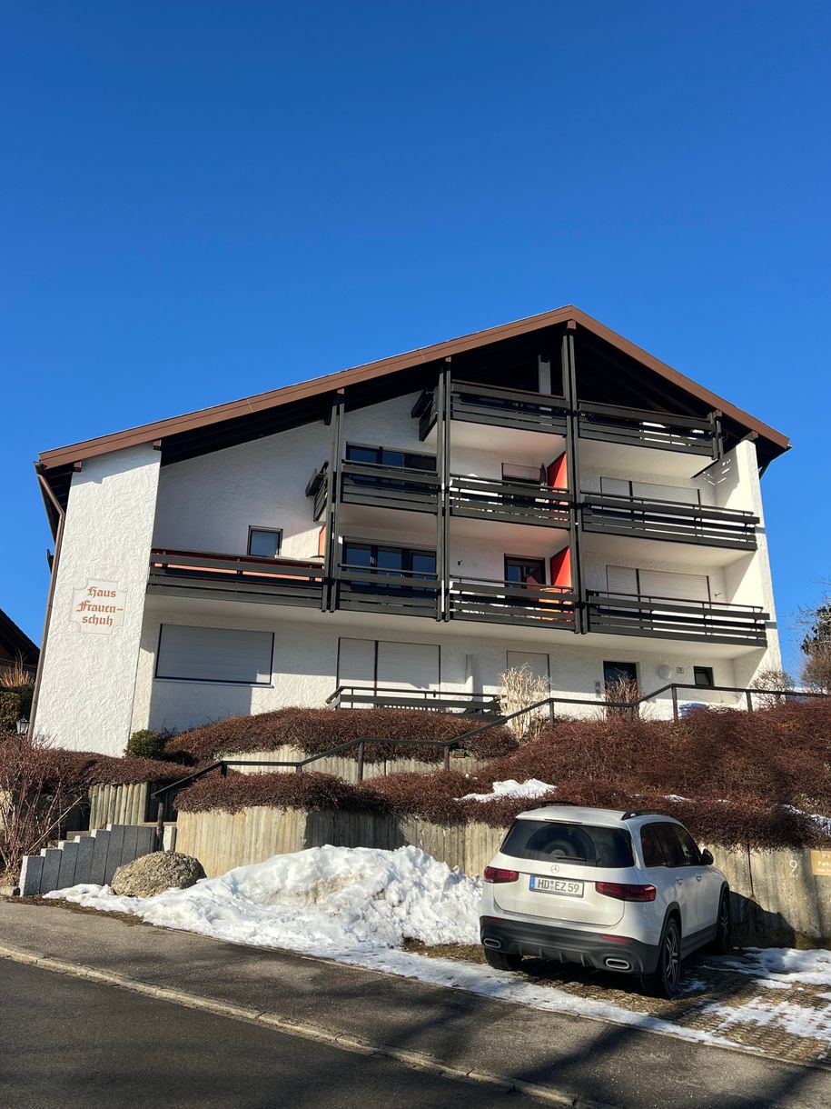 Parkplatz vor dem Haus