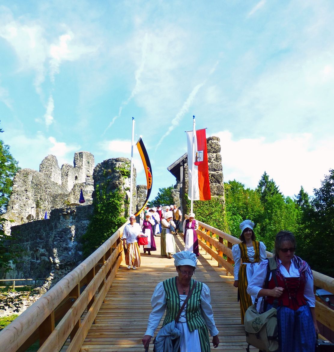 Blick auf die Alttrauchburg