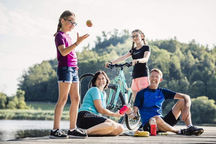 Badesteg am Neuravensburger Weiher