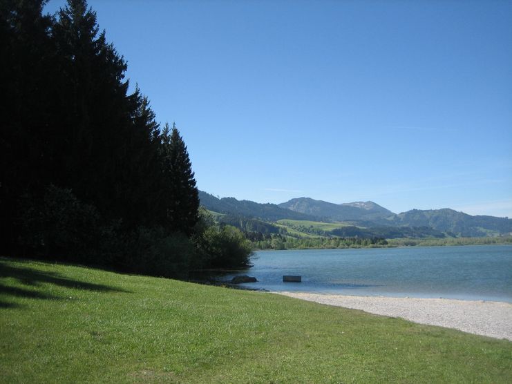 Grüntensee-Ufer mit Aussicht