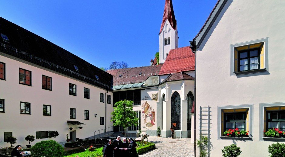 Das Crescentiakloster in Kaufbeuren im-Allgaeu