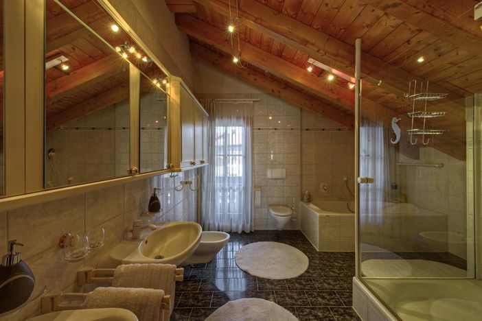 Badezimmer-Sauna