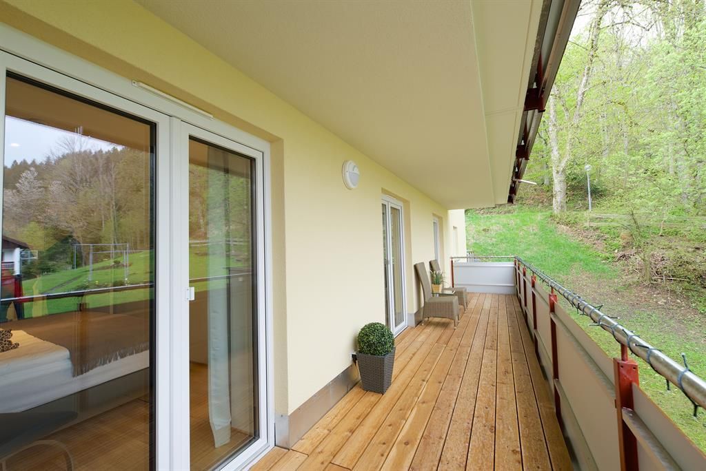 Balkon auf der Westseite