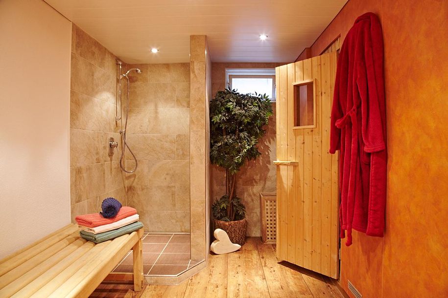 Sauna im UG