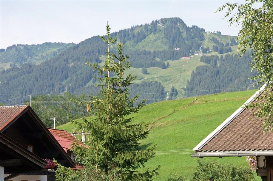 Ausblick Balkon rechts zum Bolsterlanger Horn