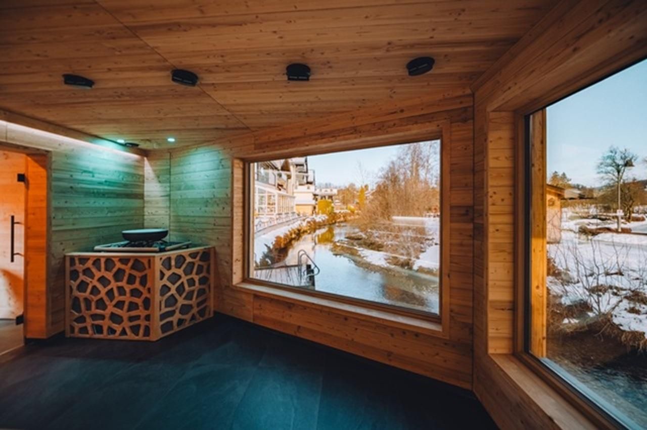 Außensauna-Aussicht