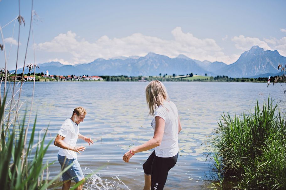 Kneipp-Pause am Hopfensee