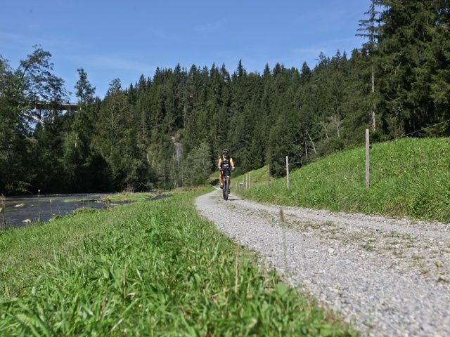 Im Wertachtal bei Nesselwang im Allgäu