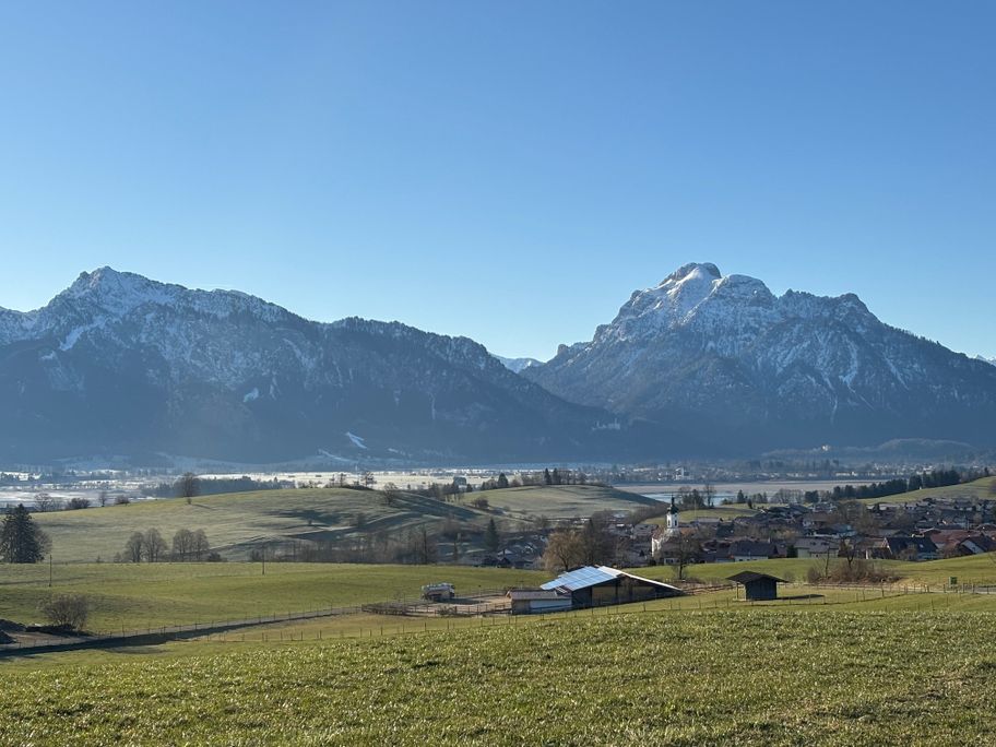 Blick auf Schloss Neuschwanstein