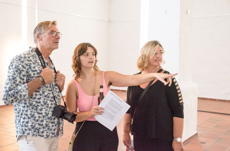 Führung durch die Ausstellung