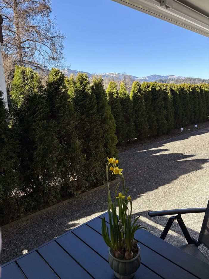 Blick von der Terrasse