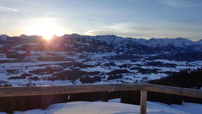 Sonnenaufgang Ofterschwanger Horn