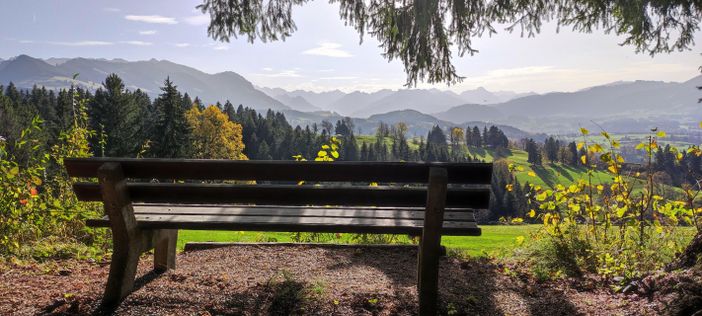 Sonthofen mit Aussicht Wolkenbank