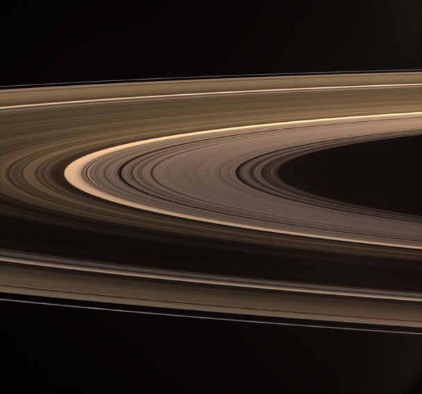 Ringstruktur des Saturn