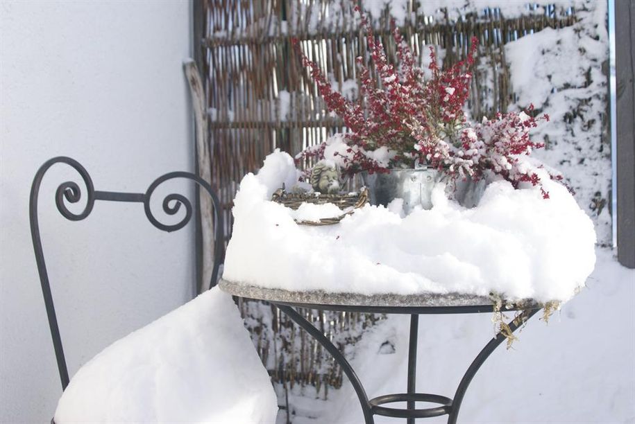 Engel im Schnee