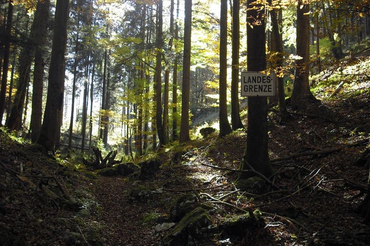 Landesgrenze Bayern - Tirol