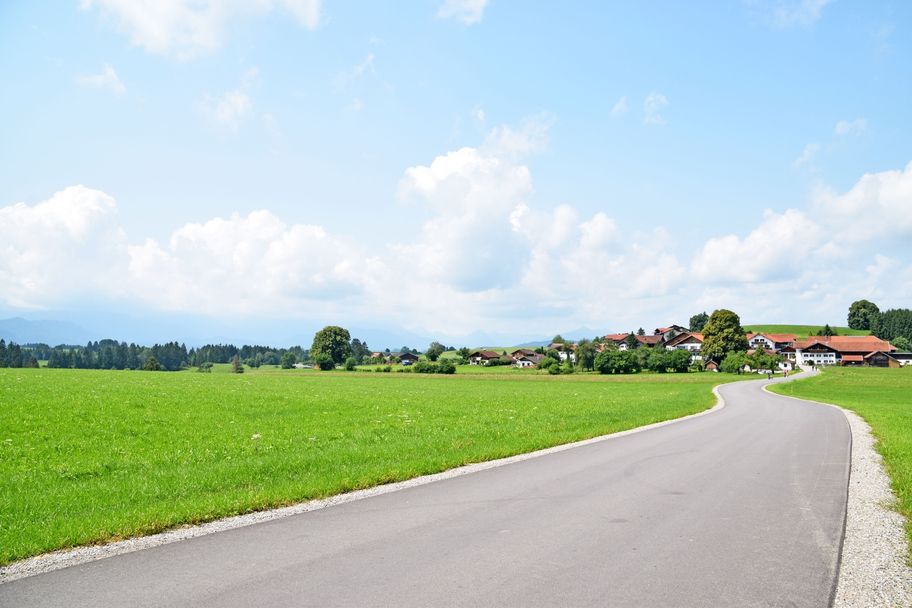 Forggensee-Runde Blick auf Greith