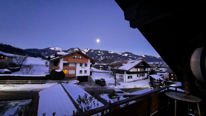 Hörnerblick vom Westbalkon